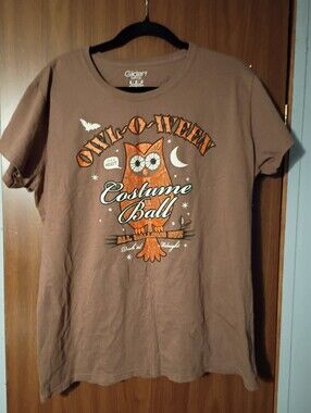 Women's Owl Halloween Shirt